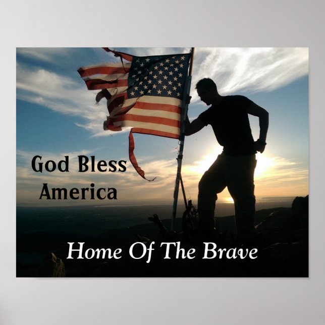 God Bless America Poster (Front)