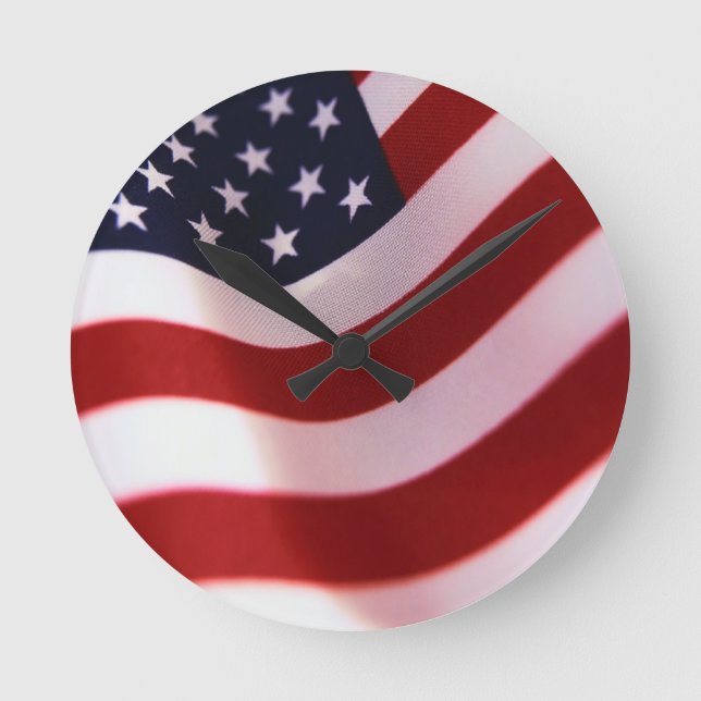 God bless America Round Clock (Front)