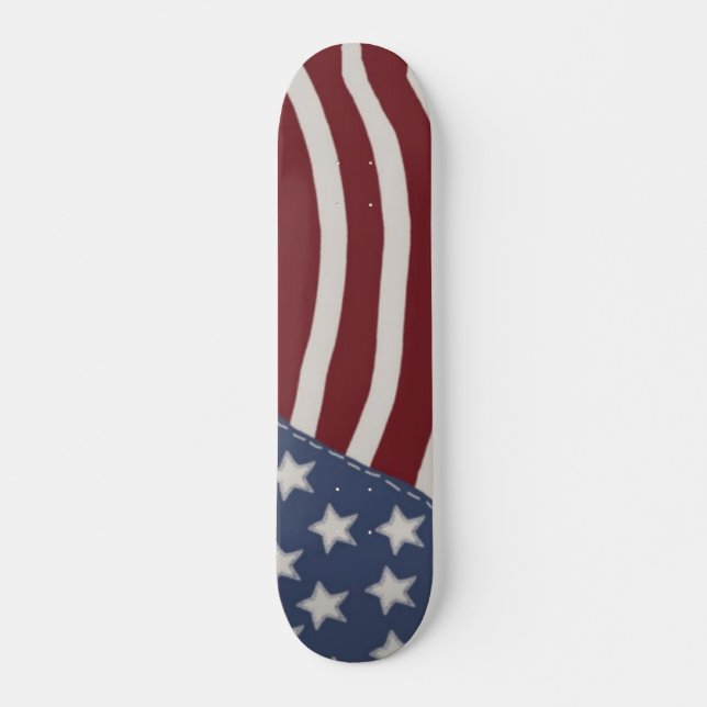 God Bless America Skateboard (Front)