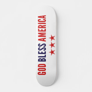 God Bless America Skateboard