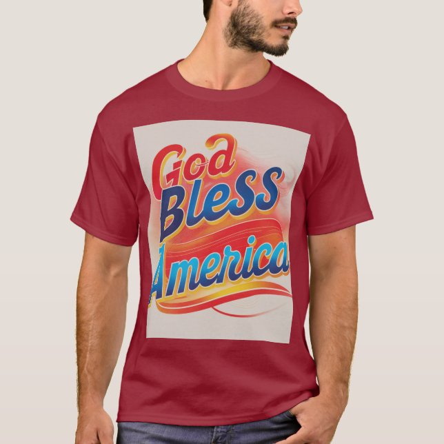 God bless America T-Shirt (Front)