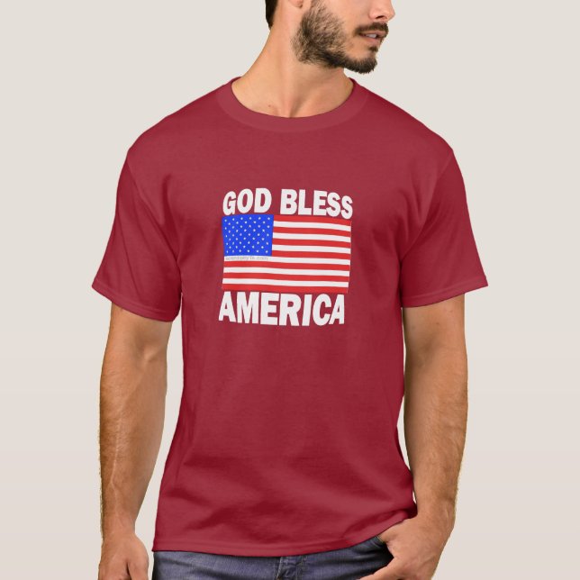 God Bless America T-Shirt (Front)