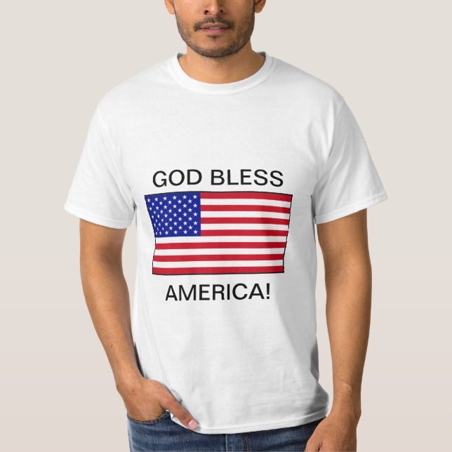 God Bless America T-Shirt (Front)