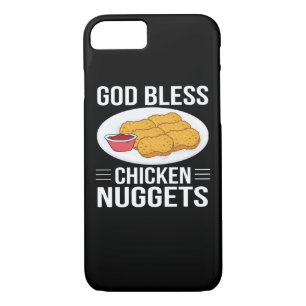 God Bless Chicken Nuggets Chicken Nugget Case-Mate iPhone Case