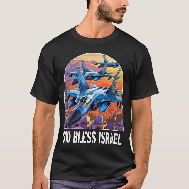 GOD BLESS ISRAEL T-Shirt (Front)