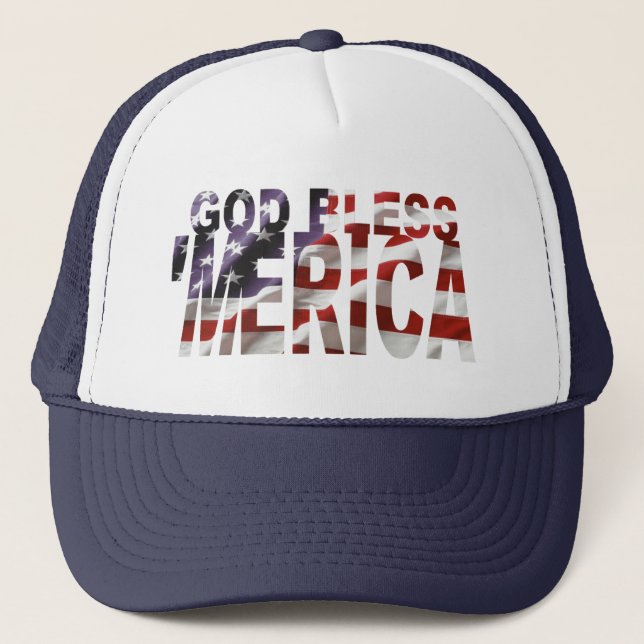 GOD BLESS 'MERICA HAT (Front)