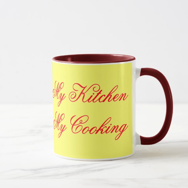 GOD Bless My Kitchen mug (Right)
