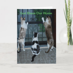God bless our home card