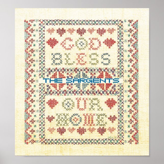God Bless Our Home Poster (Front)