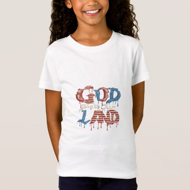 God Bless Our Land T-Shirt (Front)