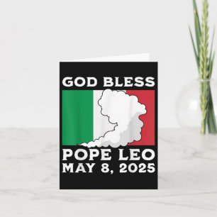 God Bless Pope Leo Italian Pope Leo 2025  Card