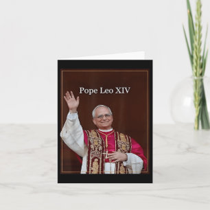 God Bless Pope Leo Xiv 1 Card