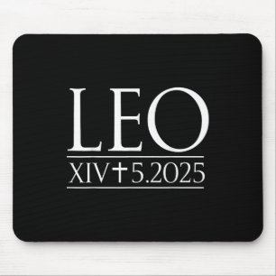 God Bless Pope Leo Xiv Christian 2025 Retro Vintag Mouse Pad