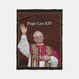 God Bless Pope Leo Xiv Shirt Fleece Blanket