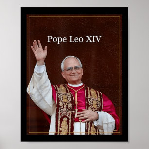 God Bless Pope Leo Xiv Shirt, Pope Leo Xiv  Poster