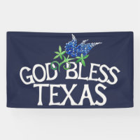 God Bless Texas Bluebonnet Art "Texas Bluebonnets"