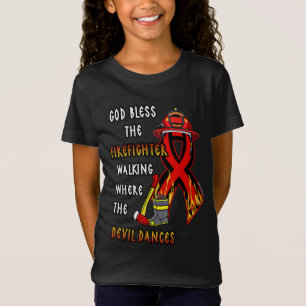 God Bless the Firefighter T-Shirt