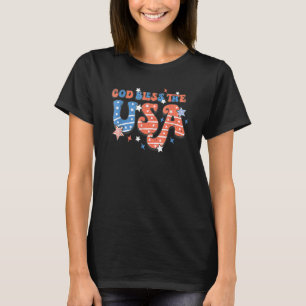 God Bless The Usa Independence For Men Women Kids T-Shirt