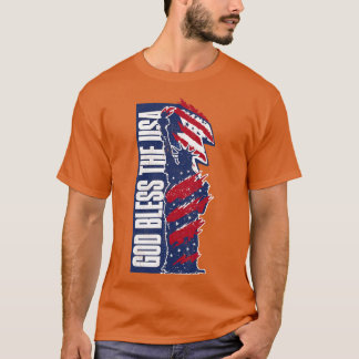 God Bless the USA Lady Liberty T-Shirt