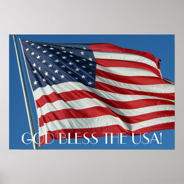 God Bless The USA Poster (Front)