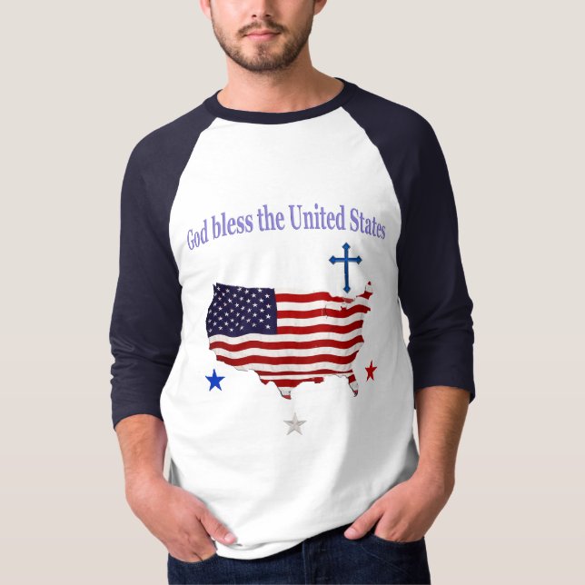 God bless the USA T-Shirt (Front)