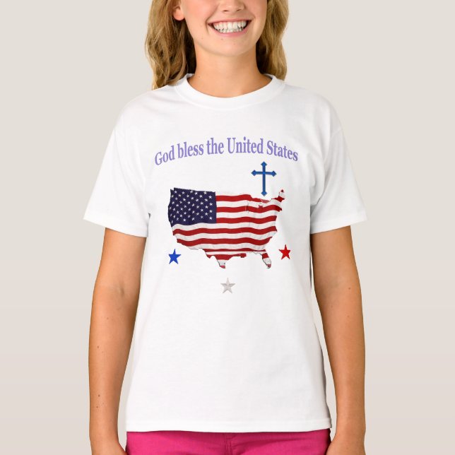 God bless the USA T-Shirt (Front)