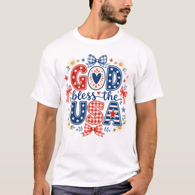 God bless USA T-Shirt (Front)
