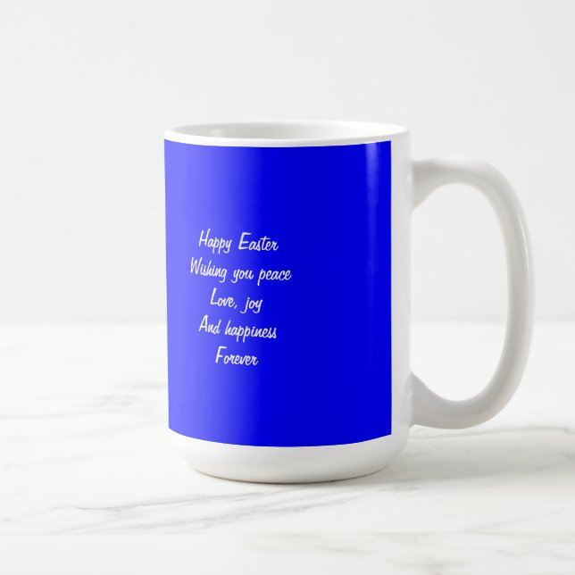 God bless you at easter coffee mugs (Right)