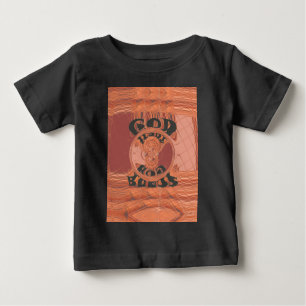 God Bless You Inspirational Text Design. Baby T-Shirt