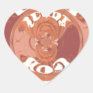God Bless You Inspirational Text Design.  Heart Sticker