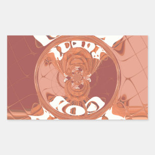 God Bless You Inspirational Text Design. Rectangular Sticker