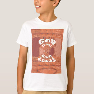 God Bless You Inspirational Text Design. T-Shirt