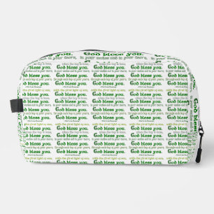 God Bless You Irish Blessing Dopp Kit