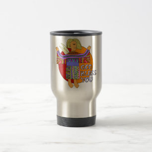 God Bless You Travel Mug