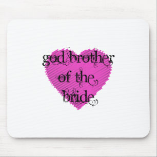 God Brother of the Bride Mouse Pad