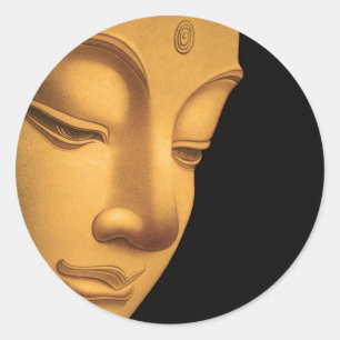 God Buddha Classic Round Sticker