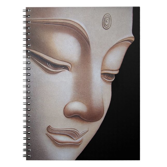 God Buddha Spiral Notebook (Front)