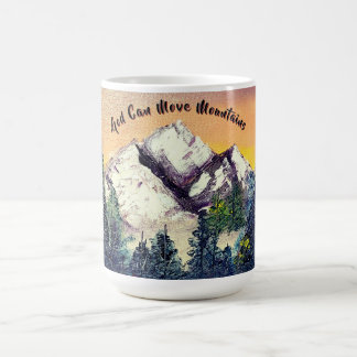 God Can Move Mountains Mug