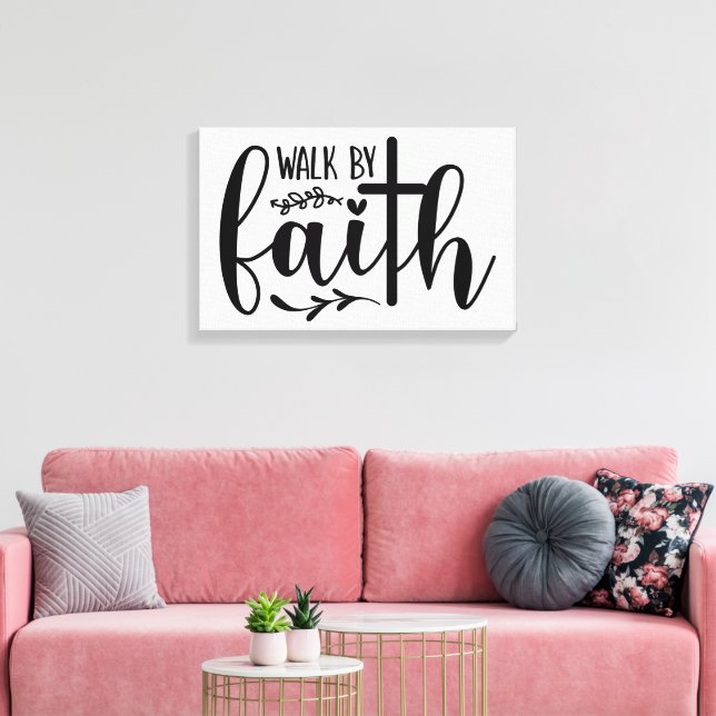 God Canvas Print (Insitu(LivingRoom))