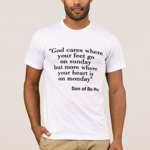 God cares more about love than religion T-Shirt