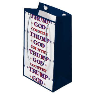 God Country Trump Small Gift Bag