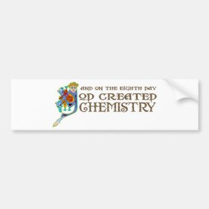 God Created Chemistry Bumper Sticker