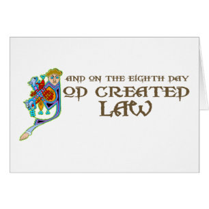 God Created Law