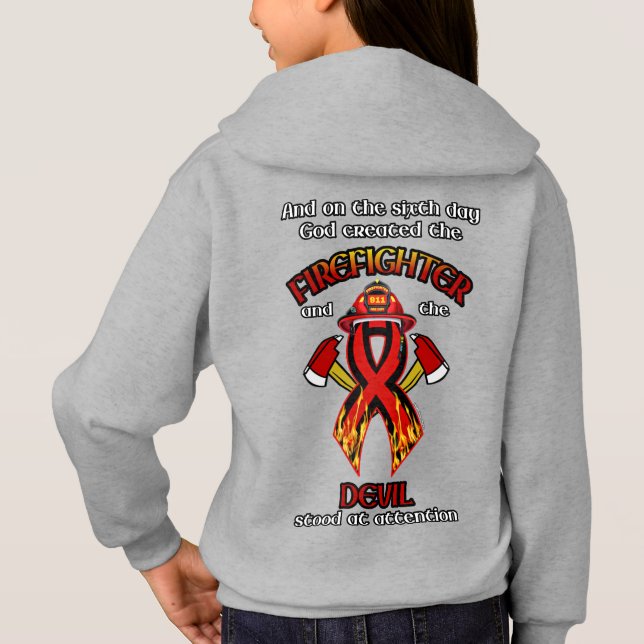God Created the Firefighter (Back)