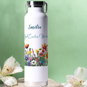 God Creates Wonders Personalised Water Bottle 22oz