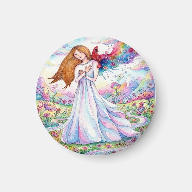 God Creation  Magnet (Front)