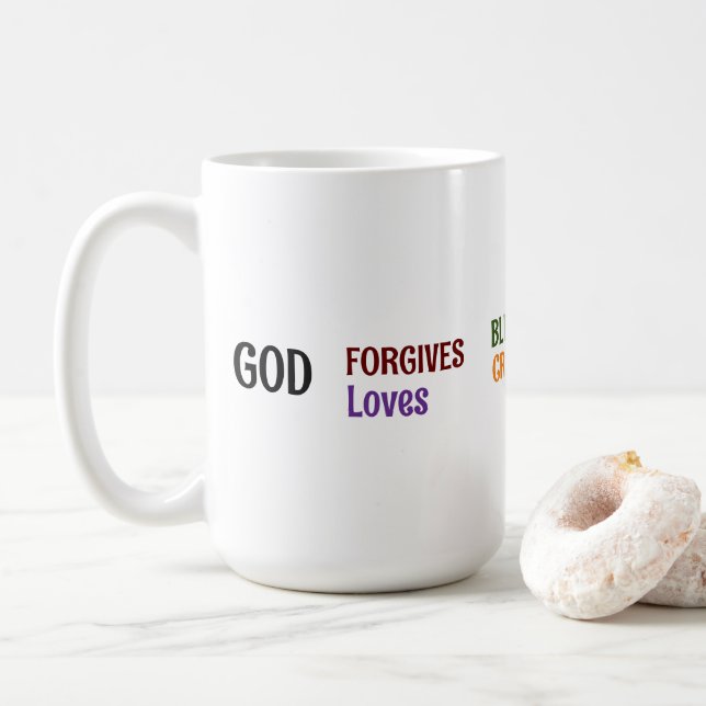 God Designed Me Collection  Coffee Mug (With Donut)