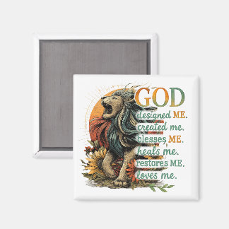 God Designed Me... Magnet