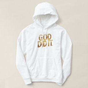 God Did It – Faith-Inspired Christian hoodie
