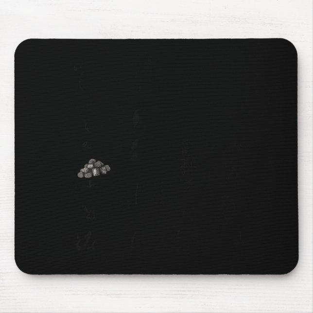 God Did It First 6 7 Bible Verse Christian Faith  Mouse Pad (Front)